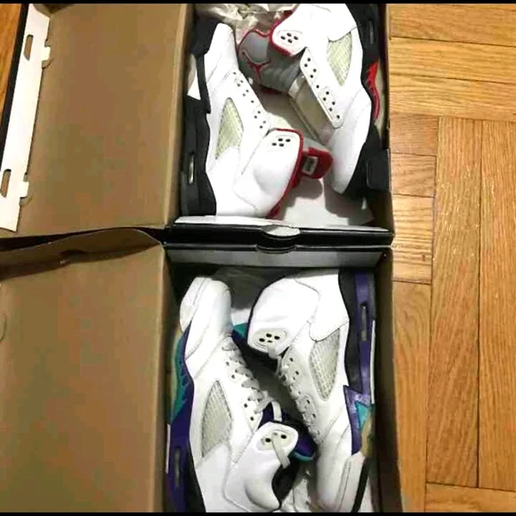 Jordan | Shoes | Bundle Og Release Jordan 5 Retro Fire Red 